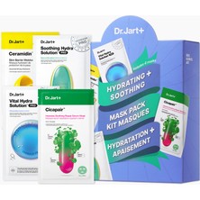 Nemlendirici & Yatıştırıcı Maske Seti | 4 Adet Maske