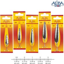 Albastar Lüfer Olta Kaşığı Desenli