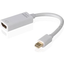 Elektronik Mini Dısplayporttan Hdmıya 4K Destekli Aktif Çevirici Dönüştürücü Adaptör Kablo Mini Dp To HDMI