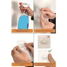 2’li Kancalı Yapışkanlı Banyo Duş Köşe Rafı – Ayarlanabilir Kristal Raf (Yapıştır/vidala) Siyah-Siyah - Lk-01 - Ss