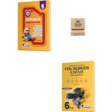 Kafa Dengi Yayınları Kafadengi 6. Sınıf Fen Bilimleri Ders Föyü ve Soru Bankası + Telefon Standı