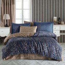 SHC4200 Çift Kişilik Saten Nevresim Gris Gold