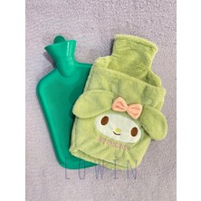 Löwin Peluş Kılıflı Sıcak Su Torbası | My Melody Figürlü | Yumuşacık | El Geçmeli | 750 ml | Termofor
