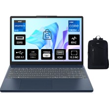 Lenovo Ideapad Slim 3 15IRH10 83K10061TR I7-13620H 16GB Ddr5 1tb SSD Wuxga 15.3" IPS 60Hz Windows 11 Protaşınabilir Bilgisayar +Boz Çanta