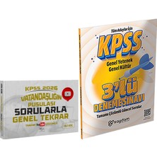 CBA Akademi 2026 Kpss Vatandaşlığın Pusulası Sorularla Genel Tekrar - 3 Deneme