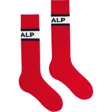 Fusalp Piste Pro Unisex Kırmızı Kayak Çorabı