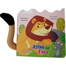 Çiçek Yayıncılık Dokun ve Hisset Kuyruklarıyla – Aslan ve Fare