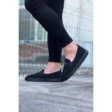 SHC4200 Kömür Triko Babet Erkek Ayakkabı