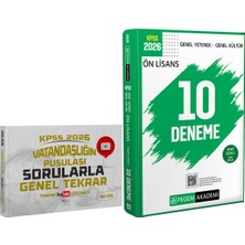 CBA Akademi 2026 Kpss Vatandaşlığın Pusulası Sorularla Genel Tekrar - 2026 Kpss Ön Lisans Çözümlü 10 Deneme