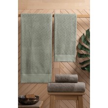 SHC4200 Banyo Seti Koyu Bej Yeşil