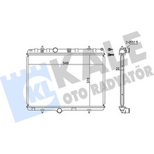 Kale 352500 - Radyatör C3 02 C2 03 207 07 1.4-1.6 16V-1.6HDI Ac Mek Al/pl/brz 378×548X26