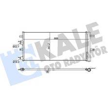 Kale 353160 - Klıma Radyatoru Kondanser Mondeo 14 1.0-1.5 Ecoboost 1.5 Tdcı 2.0 Tdcı