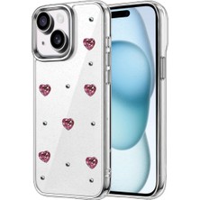 TE Dükkan Buğz Apple Iphone 15 Plus Fiyonk Desenli Kapak - Desen 3