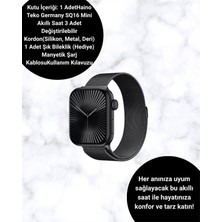 Moresun Buğz Sq-16 Mini Series 10 – Dokunmatik Akıllı Saat | Kalp Ritmi, Spo2, Uyku Takibi