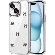 TE Dükkan Buğz Apple Iphone 15 Plus Fiyonk Desenli Kapak - Desen 8