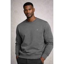 Baykal Store Erkek Pamuklu Günlük Sweatshirt Rahat Kalıp