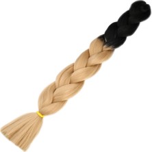 SHC4200 Afrika Örgülük Sentetik Ombreli Saç 100 Gr. / Siyah / Balköpüğü