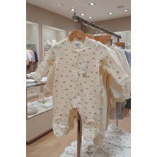 Kidzes Raporlu %100 Pamuklu Unisex Desenli Tulum