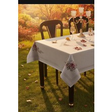 Heydiyelik Günlük Leke Tutmaz Ütü Istemez Dertsiz Dijital Baskılı Masa Örtüsü 160 X220 cm