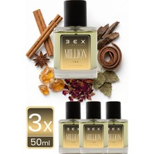 Bex 103 - Million 3X50ML Erkek Parfümü One Size