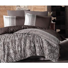 SHC4200 Tek Kişilik Saten Nevresim Takımı Nobel V1 Siyah