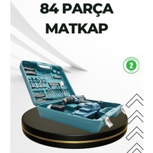 Çift Bataryalı Şarjlı Matkap Uç Seti Ev ve Usta Kullanımı