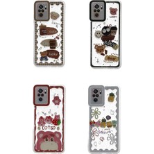 Buğz Xiaomi Redmi Note 10 Pro Kılıf Sweet Desenli Silikon Kapak - Şeffaf