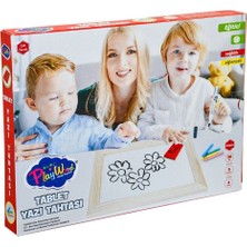 Sinerjim ONY-391 Ahşap Tablet Yazı Tahtası -Onyıl