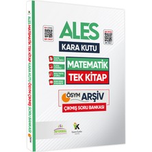 Karakutu Yayınları  ALES Matematiğin Kara Kutusu Tek Kitap Dijital Çözümlü Konu Özetli ÖSYM Çıkmış Soru Bankası