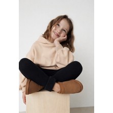 Katia & Bony İçi Havlu Çocuk Tayt Siyah