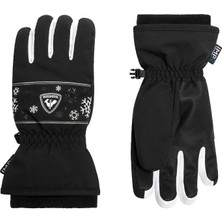 Rossignol Jr Jane Impr G Kız Çocuk Siyah Eldiven