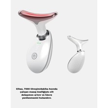 SARVONA Ems Mikro Akım Yüz ve Boyun Sıkılaştırıcı Cihaz 7000 Vpm Titreşim Isı Terapili