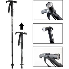 SARVONA Boya Göre Ayarlı Işıklı Yürüyüş Bastonu WT-002