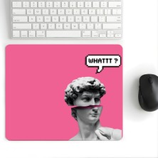 Pierrebella 18x22 Cm Desenli Mouse Pad Kaymaz Baskılı Tasarımlı Mouse Pad,Ofis Aksesuarları Whattt