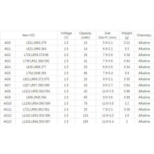 SARVONA Yuma AG13 LR44 SR44 A76 1.5V Alkalin Saat Pili 10 Adet
