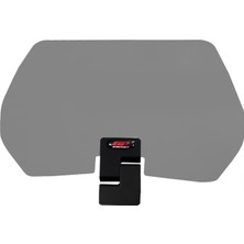 Gp Kompozit DFK002 Universal Tek Bağlantılı Deflektör Füme Siyah Aparat