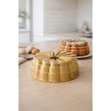 Luxxa Home Flora Kek Kalıbı 26CM Gold