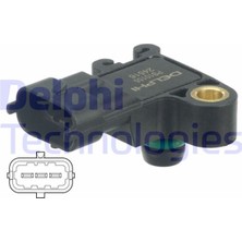 Delphi Emme Manifold Basınç Sensörü Astra H-J Insıgnıa A-Corsa D-E Merıva B-Mokka-1.4-1.8 Antara 2.4-3.0 93192107-1235060-55573248