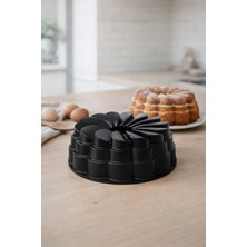 Luxxa Home Flora Kek Kalıbı 26CM Siyah