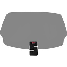 Gp Kompozit DFK004 Universal Tek Bağlantılı Deflektör Füme Siyah Aparat