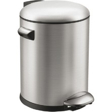 Soho Pedallı Çöp Kovası Krom 12 Litre 304 Kalite Paslanmaz Çelik