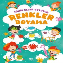 Judge Minik Eller Boyuyor – Renkler Boyama Kitabı (Örnek Li)