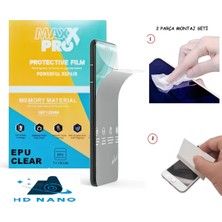 Tkgz Google Pixel 9A NANO Ekran Koruyucu Esnek ULTRA İnce - MAXXPRO - HD ŞEFFAF