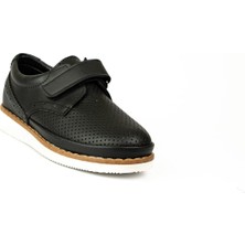Minican 100 Siyah Cırtlı Erkek Çocuk Günlük Ayakkabı