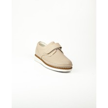 Minican 100 Bej Cırtlı Erkek Çocuk Günlük Ayakkabı