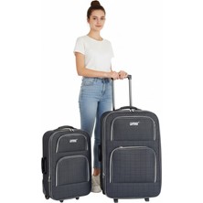 Captivex 2 Tekerli - Körüklü - Su Geçirmez - Kumaş Valiz