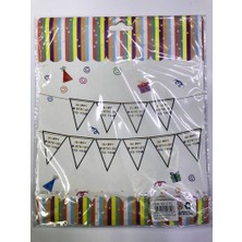 Popüler Sepet Happy Birthday To You Flama Bayrak Süs