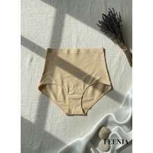 Corsely Yüksek Bel Dikişsiz Toparlayıcı Kaymaz Slip Yarım Korse