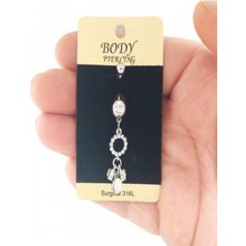 Ft Tasarım 316 L Çelik Göbek Piercing