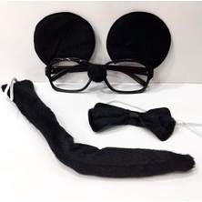 Pazarcan Mickey Mouse Gözlüğü Papyonu Kuyruğu Seti